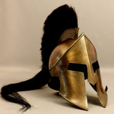 300 movie Great king Leonidas Spartan Wearable Helmet with Inner Leather